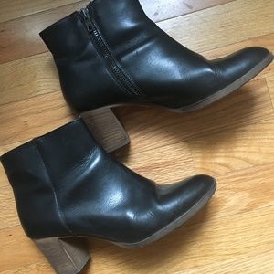 JCrew Black Boots
